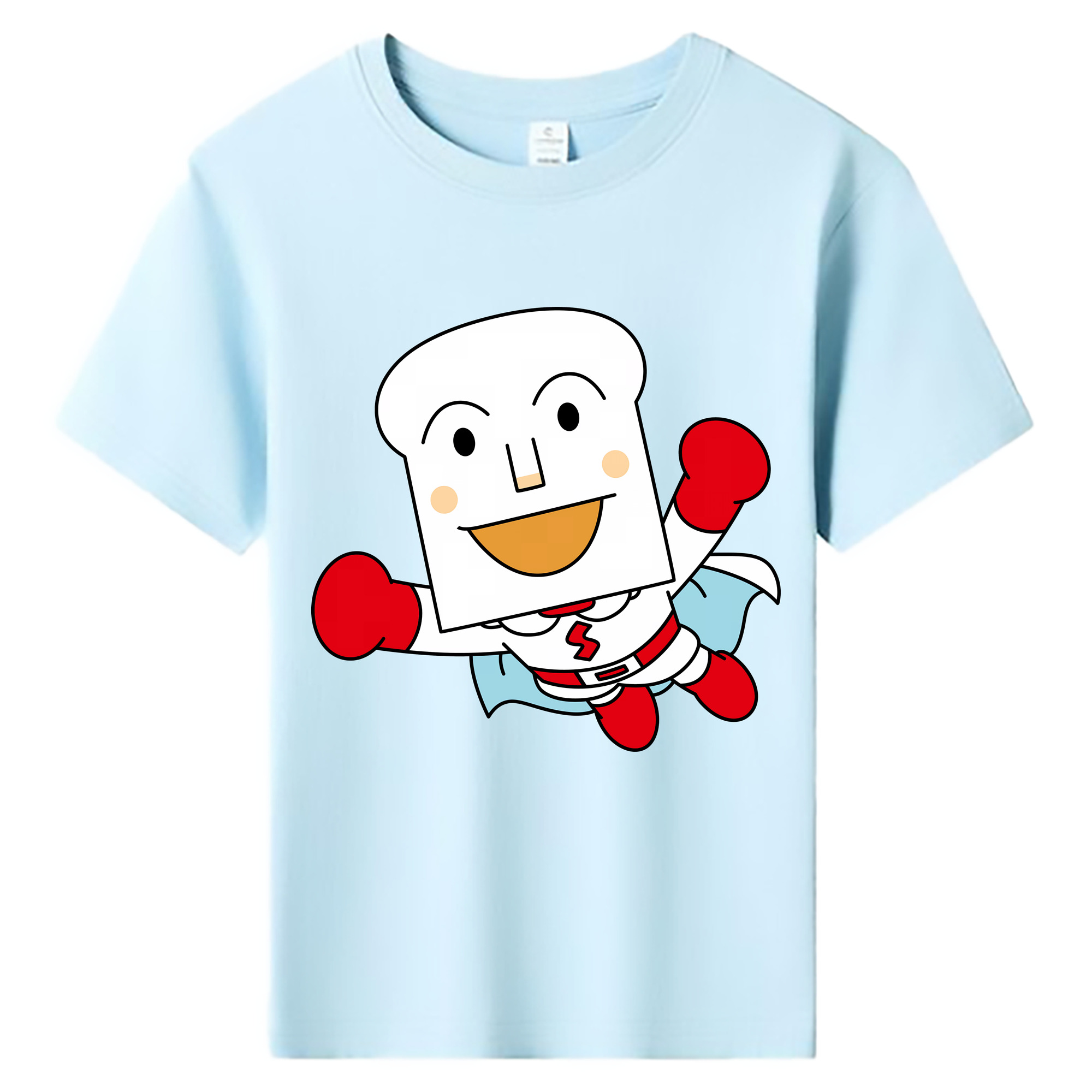 （画像用） アンパンマン Anpanman 綿100％キッズTシャツ（フロントプリント）